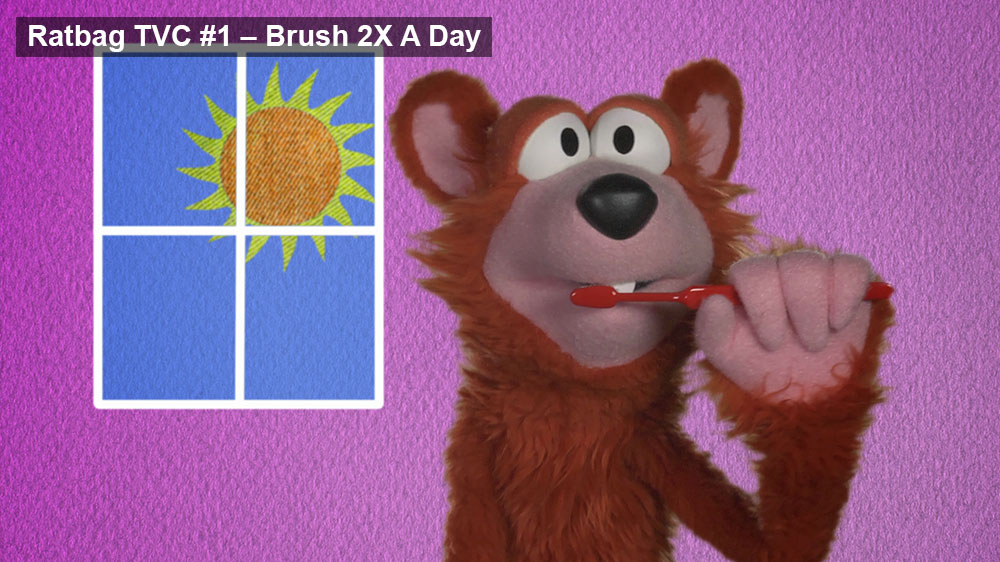 Ratbag 60'' TVC#1 — Brush 2X A Day